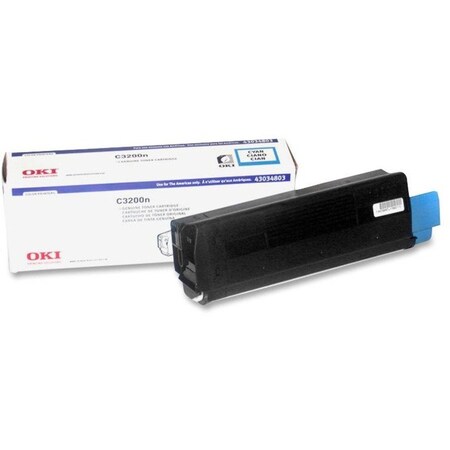Oki Oki Cyan Toner For C3200N - 1.5K Yield 43034803
